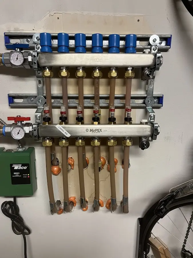 Plumber performing Leak Detection at a residential property in Moncks Corner